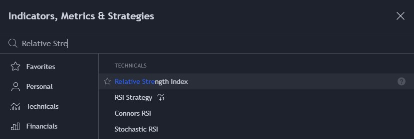 RSI IMPORT