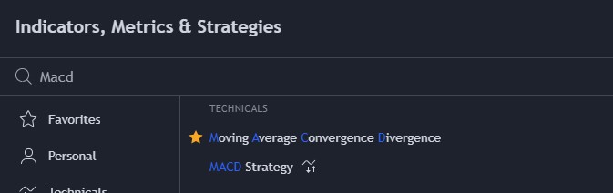 MACD İTHALATI